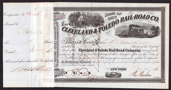 The Cleveland & Toledo Rail-Road Co - 1862