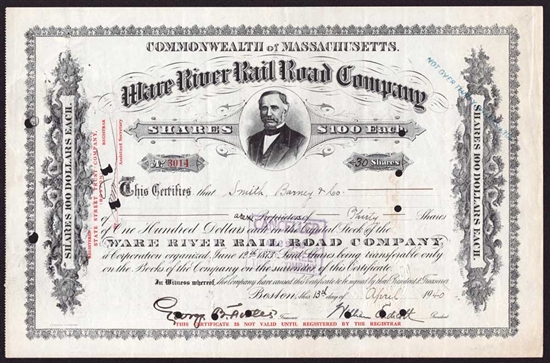 Ware River Rail Road Company  - 1940