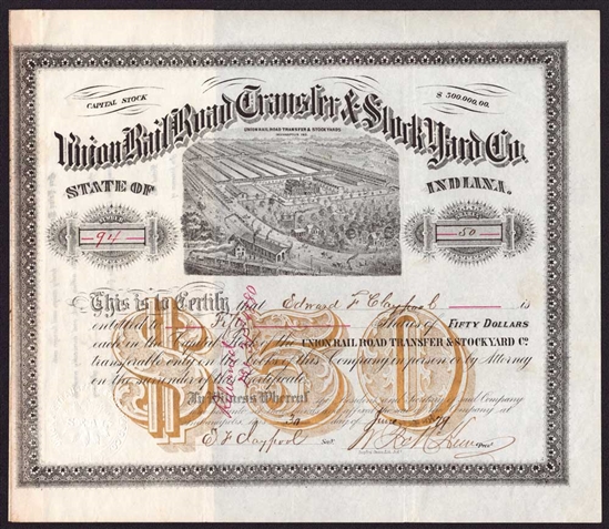 Union Rail Road Transfer & Stock Yard Company - Indianapolis