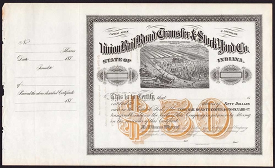 Union Rail Road Transfer & Stock Yard Company - Indianapolis