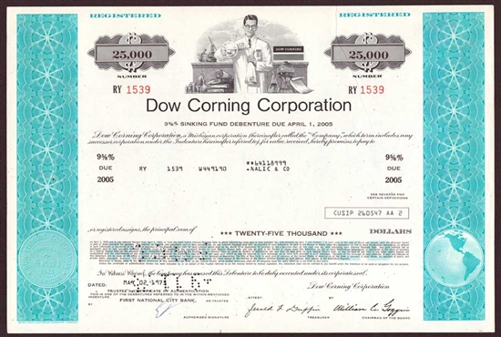 Dow Corning Corporation $25,000 Bond