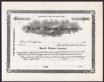 Harold Theatre Company Stock Certificate - Ohio