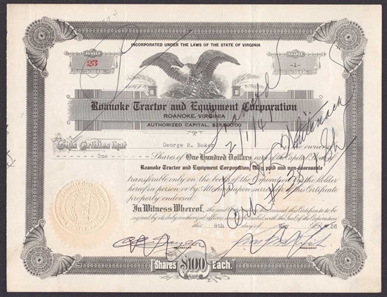 Roanoke Tractor & Equipment Corp - West Virginia