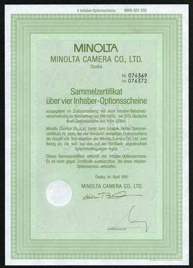 German Minolta Camera Co, Ltd.