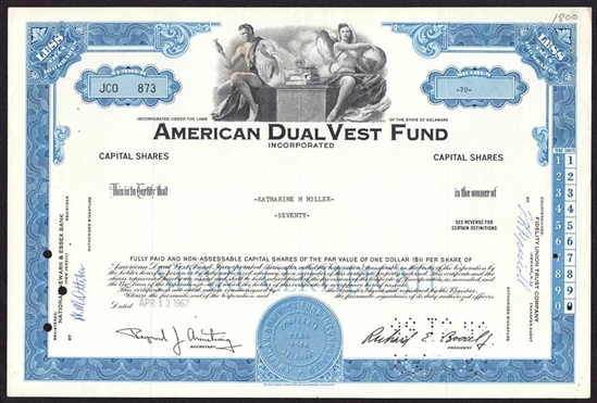 American DualVest Fund Preferred Stock