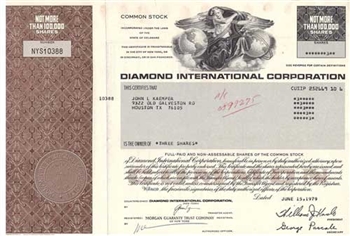 Diamond International Corporation Stock