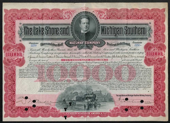 The Lake Shore and Michigan Southern Railway Company - Red