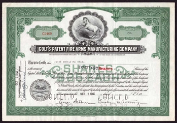 Colt's Patent Fire Arms Manufacturing Company - Green