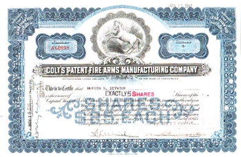 Colt's Patent Fire Arms Manufacturing Company - Blue