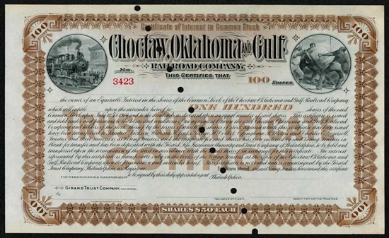 Choctaw, Oklahoma and Gulf Railroad Company