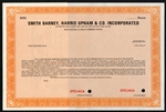 Smith Barney, Harris Upham & Co. Specimen Stock Certificate