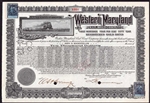 Western Maryland Railroad Issued to John D. Rockefeller - 1917