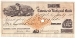 1836 Republic of Texas $60 Note from the Treasurer