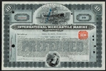 International Mercantile Marine Stock Certificate - early 10 Shares