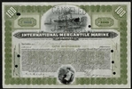 International Mercantile Marine - Issued to & Signed by P.A.S. Franklin - Titanic Sinking