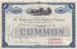 The Baltimore and Ohio (B&O) Railroad Co Stock - 1920s