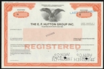 E.F. Hutton Group Inc. Specimen Note Certificate