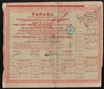 French Panama Canal Bond Certificate - 1888