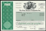 The Bear Stearns Company Inc. Stock Certificate