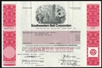 Southwestern Bell Corp. Stock Certificate