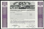 GM Hughes Electronics Corp. Stock Certificate