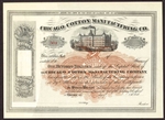 Chicago Cotton Manufacturing Company - 1870s