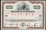 John Deere Bond Certificate - Specimen 1975