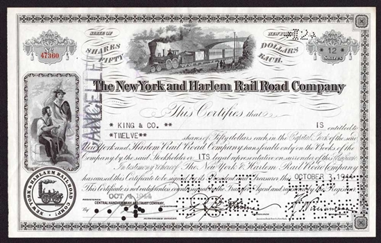 New York and Harlem Railroad Company -1944