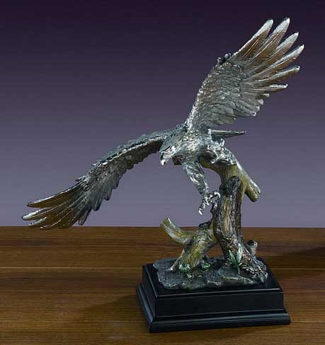 16" Flying Eagle Figurine - Sculpture