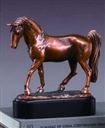 Tennessee Walking Horse Statue - Bronzed Sculpture