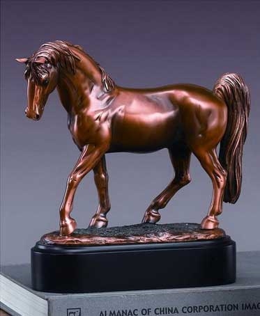 Tennessee Walking Horse Statue - Bronzed Sculpture