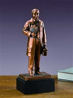 Medical Doctor Statue - Bronzed Doctor Figurine