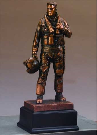 U.S. Air Force Statue - Bronzed Airman Statue