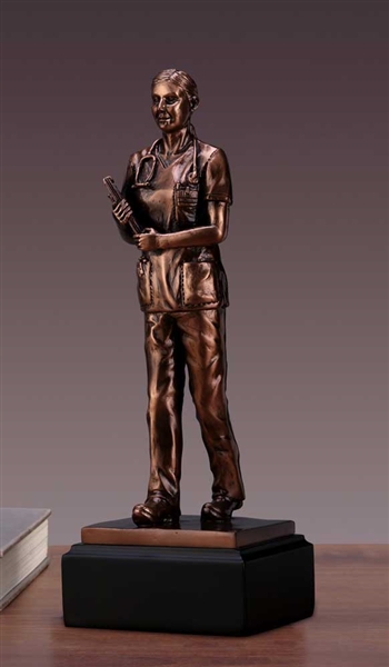 Female Medical Professional | Nurse Statue | Female Doctor Statue