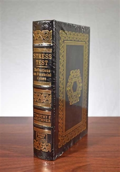 Stress Test Signed by Timothy F. Geithner - Easton Press