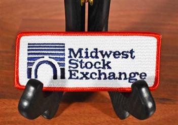 Midwest Stock Exchange Patch - Chicago