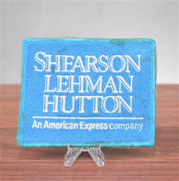 Shearson Lehman Hutton Vintage Trader Jacket Patch