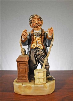 Large Stock Broker Statue - Handmade