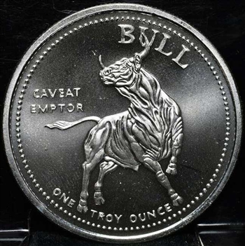 Bull & Bear Silver Coin - .999 Silver