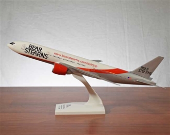 Vintage Bear Stearns Model Airplane - Boeing 777