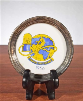 1956 American Stock Exchange Desk Tray