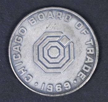 Chicago Board of Trade 1969 Coin