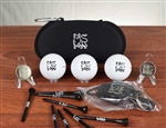 Merrill Lynch Golf Set with Case