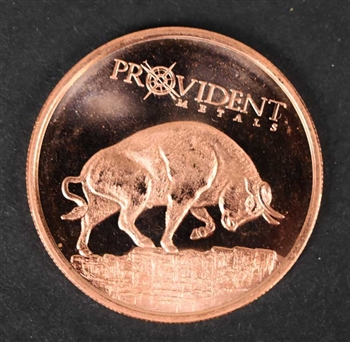 Bull & Bear .999 Fine Copper Coin