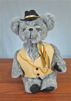 Vintage Banker Teddy Bear