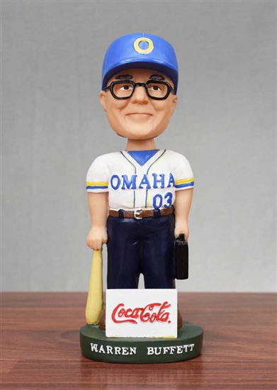 Warren Buffett Bobblehead - Coca Cola