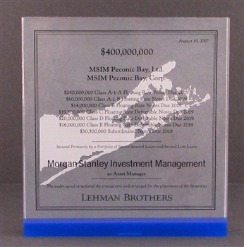 MSIM Peconic Bay - Lehman Brothers Deal Lucite