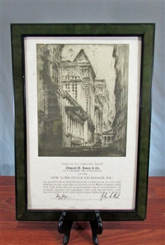 Edward D. Jones & Co. NYSE Stock Exchange Listing