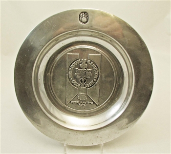 Mike Douglas-E.F. Hutton Golf Classic Pewter Plate