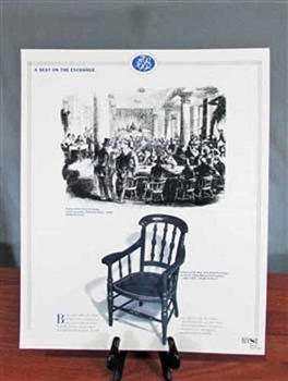 NYSE Seat on the Exchange Poster